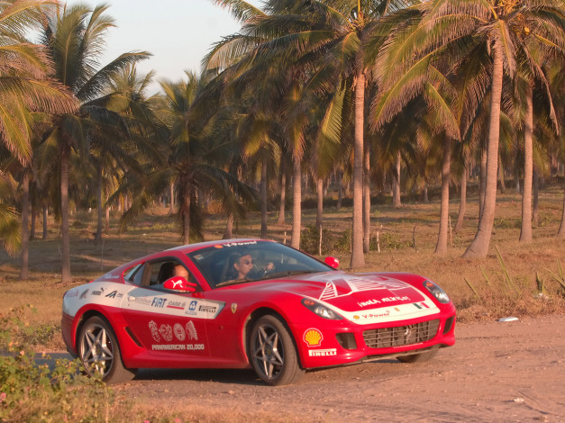 Обои картинки фото 2006, ferrari, 599, автомобили