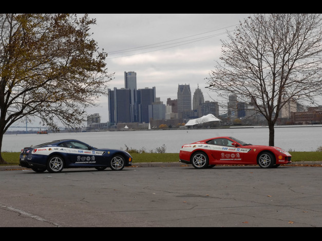 Обои картинки фото 2006, ferrari, 599, автомобили