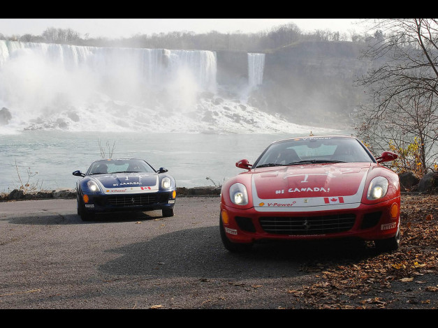 Обои картинки фото 2006, ferrari, 599, автомобили