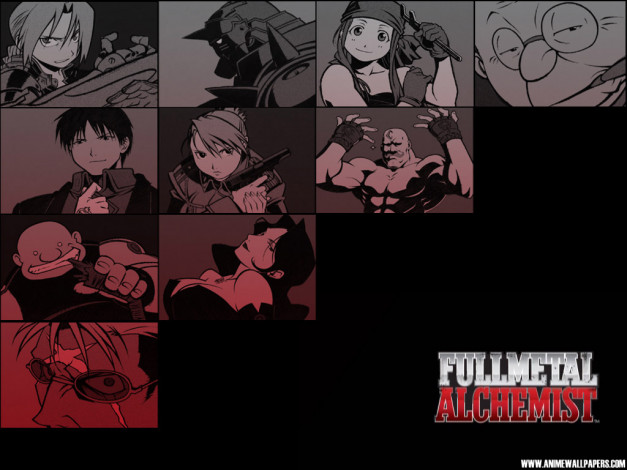 Обои картинки фото аниме, fullmetal, alchemist