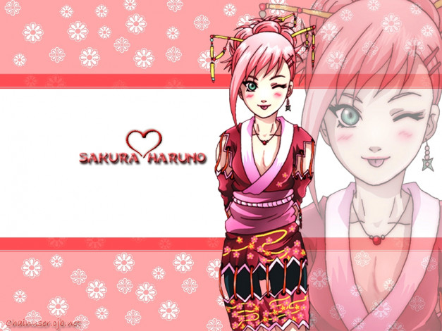 Обои картинки фото аниме, naruto, sakura