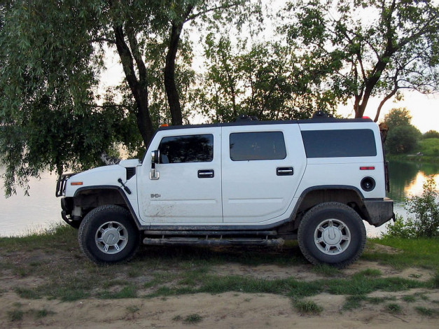 Обои картинки фото hummer, h2, автомобили