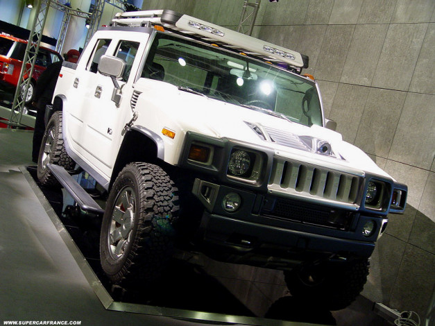 Обои картинки фото hummer, h2, автомобили