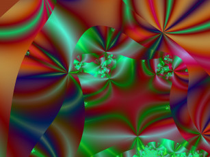 Картинка 3д графика fractal фракталы фрактал цвета узор