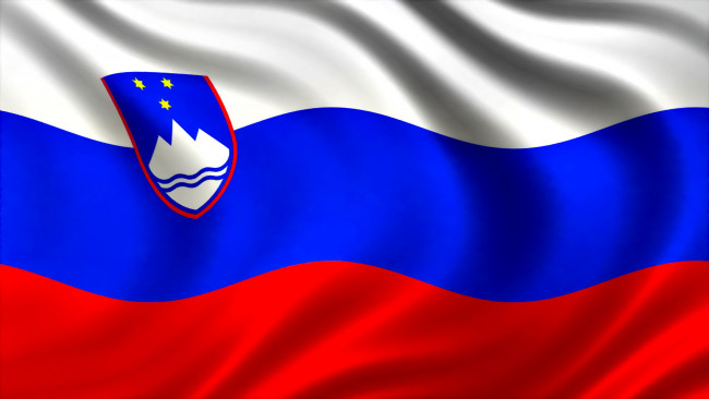 Обои картинки фото slovenia, разное, флаги, гербы, словении, флаг