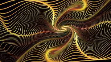 Картинка 3д+графика fractal+ фракталы линии изгибы фон цвета узор