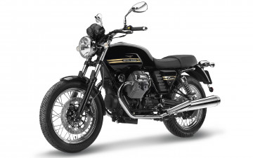 Картинка мотоциклы moto-guzzi чёрный