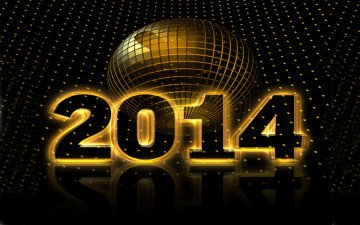 Картинка праздничные 3д+графика+ новый+год 2014 новый год
