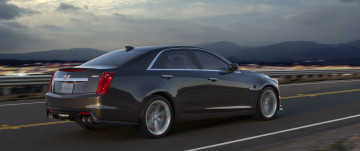 Картинка автомобили cadillac cts-v 2016г темный