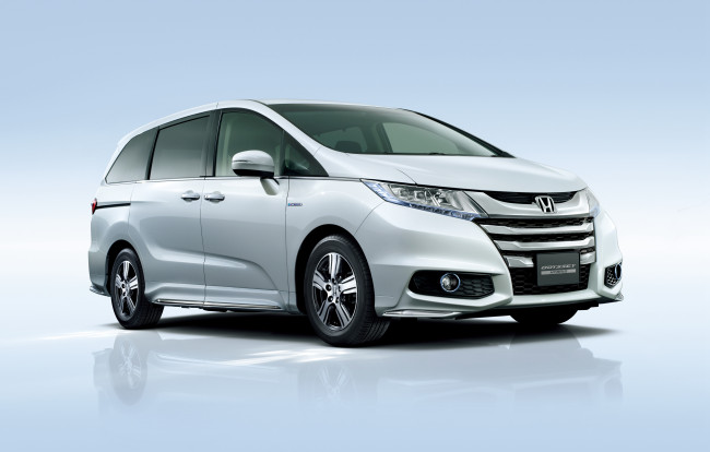 Обои картинки фото автомобили, honda, hybrid, odyssey, 2016г