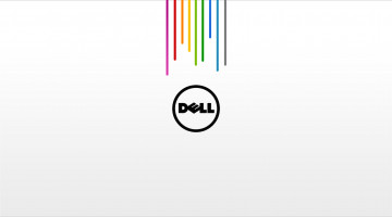 Картинка компьютеры dell логотип фон