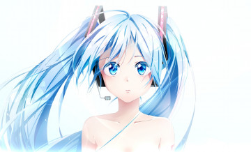 Картинка аниме vocaloid арт девушка