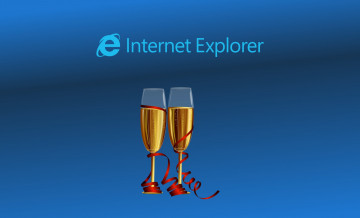 обоя компьютеры, internet explorer, фон, логотип