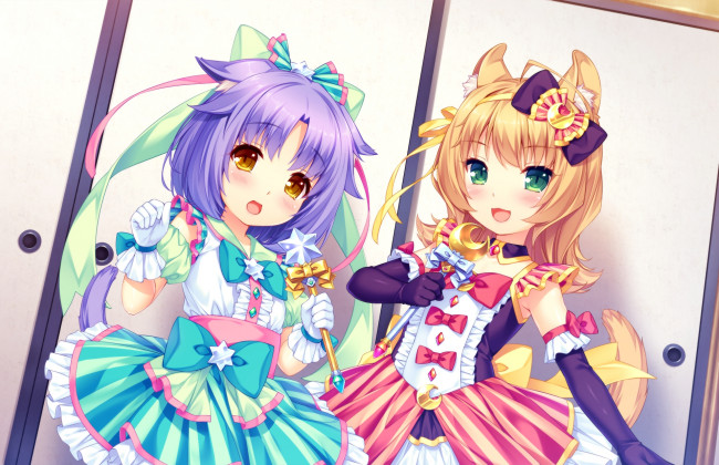 Nekopara обои на телефон