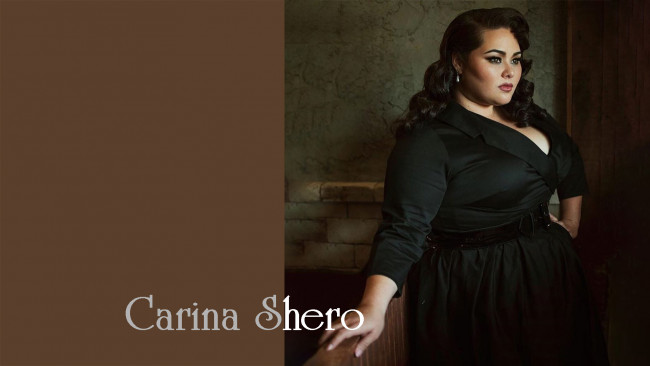 Обои картинки фото carina shero, девушки, -unsort , брюнетки, темноволосые, девушка, plus, size, model, красивая, пышная, полная, размера, плюс, модель, толстушка, big, beautiful, woman