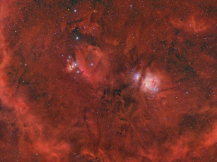 Картинка колыбель орионе космос галактики туманности