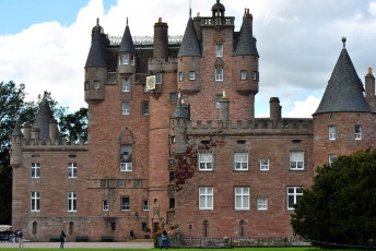 Картинка castle glamis scotland города дворцы замки крепости башни башенки