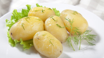 Картинка еда картофель зелень овощи вареный салат петрушка