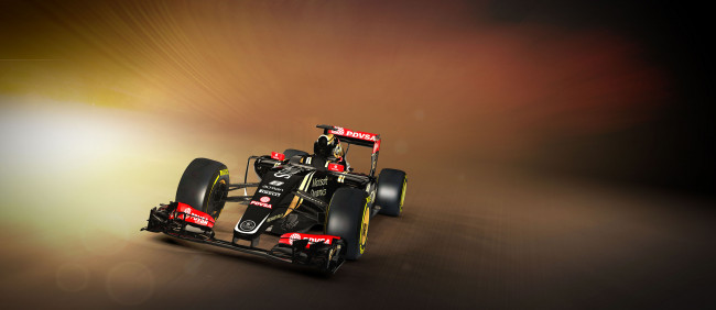 Обои картинки фото автомобили, formula 1, e23, lotus, 2015г, hybrid