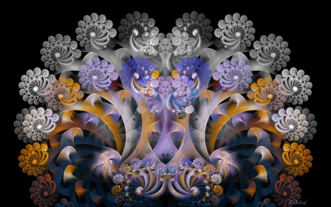 Обои картинки фото 3д графика, фракталы , fractal, узор, фон, цвета