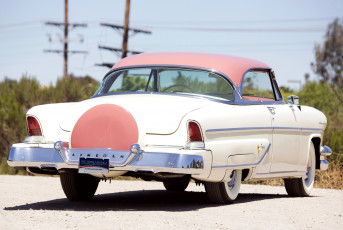 обоя lincoln capri special custom hardtop coupe 1955, автомобили, lincoln, custom, special, capri, 1955, coupe, hardtop