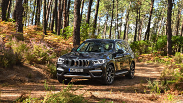 Картинка bmw+x3+xdrive30d+2018 автомобили bmw x3 xdrive30d 2018 чёрный