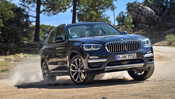 Картинка bmw+x3+xdrive30d+2018 автомобили bmw x3 xdrive30d 2018 чёрный