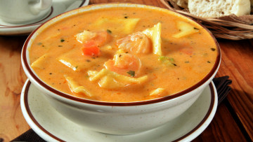 Картинка еда первые+блюда морепродукты суп