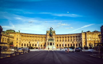 Картинка города вена+ австрия площадь