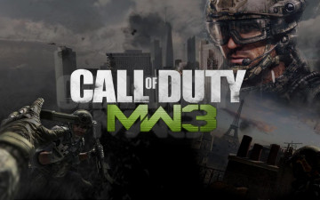 обоя видео игры, call of duty,  modern warfare 3, военные, город