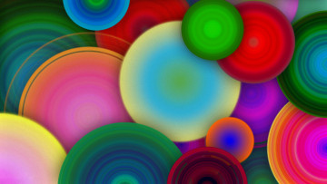 обоя 3д графика, абстракция , abstract, круги