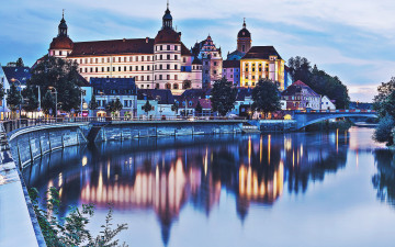 Картинка neuburg+castle bavaria germany города замки+германии neuburg castle