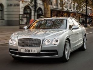 обоя автомобили, bentley, flying, spur, 2014, v8