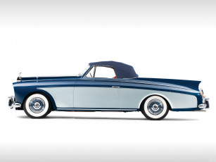 обоя rolls-royce silver cloud drophead coupe by hooper 1958, автомобили, rolls-royce, 1958, hooper, coupe, drophead, cloud, silver