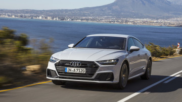 Картинка audi+a7+sportback+2019 автомобили audi белый 2019 sportback a7