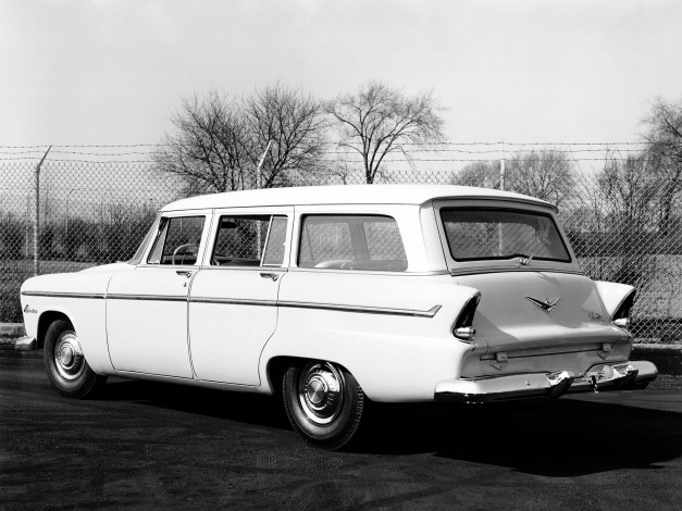 Обои картинки фото plymouth belvedere suburban wagon 1955, автомобили, plymouth, 1955, wagon, suburban, belvedere