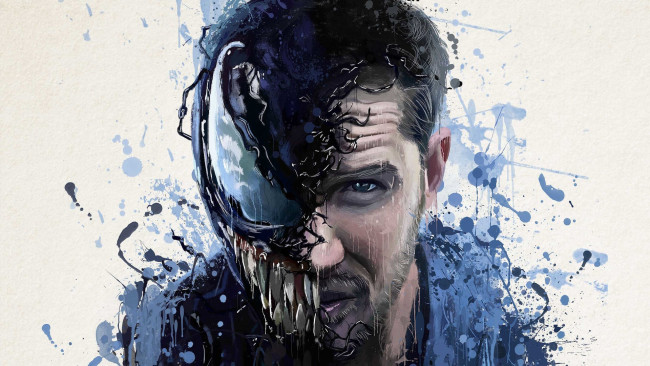 Обои картинки фото рисованное, кино, venom