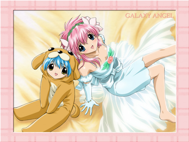Обои картинки фото аниме, galaxy, angel