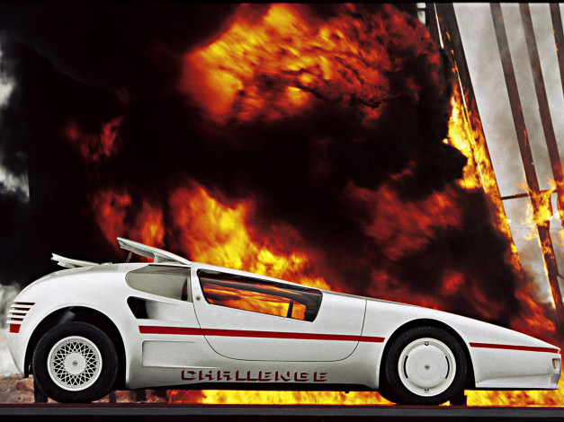 Обои картинки фото автомобили, sbarro, challenge, concept, 1985