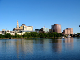 обоя hartford, connecticut, города, улицы, площади, набережные