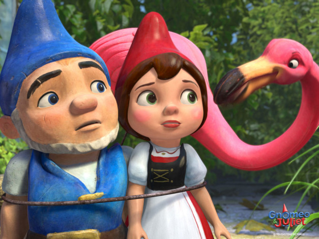 Обои картинки фото мультфильмы, gnomeo, and, juliet