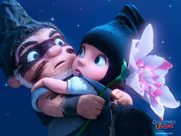 Обои картинки фото мультфильмы, gnomeo, and, juliet