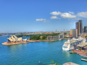 Картинка города сидней австралия океан