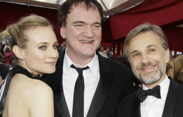 Картинка quentin tarantino diane kruger christoph waltz разное знаменитости бесславные ублюдки