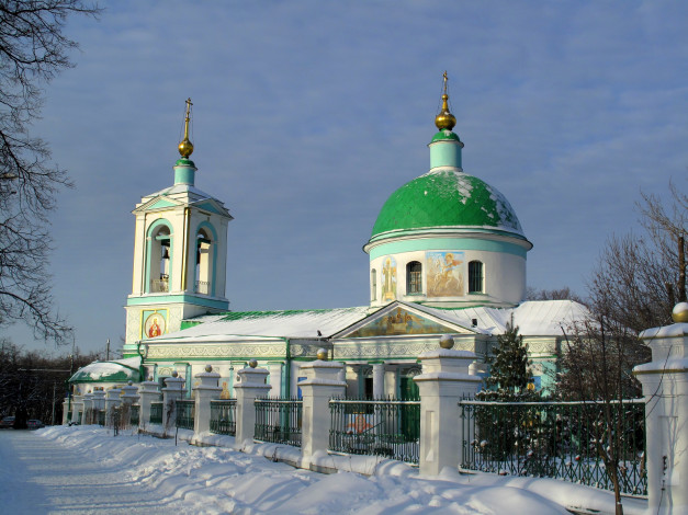 Обои картинки фото города, - православные церкви,  монастыри, здание, зима
