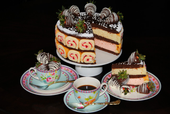 Обои картинки фото еда, торты, торт
