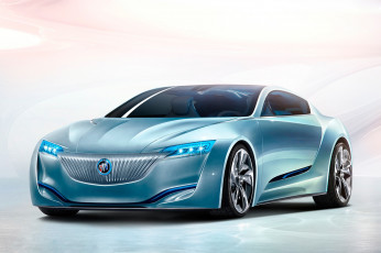 обоя buick riviera concept 2013, автомобили, 3д, buick, riviera, concept, 2013, car, небесно, голубой