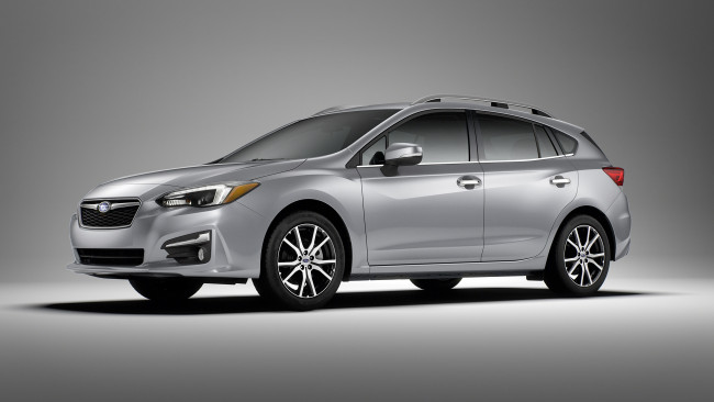 Обои картинки фото автомобили, subaru, 2017г, us-spec, limited, 2-0i, 5-door, impreza