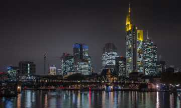 Картинка frankfurt города франкфурт-на-майне+ германия панорама