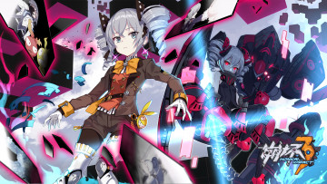 Картинка аниме honkai+impact+3rd honkai impact 3rd